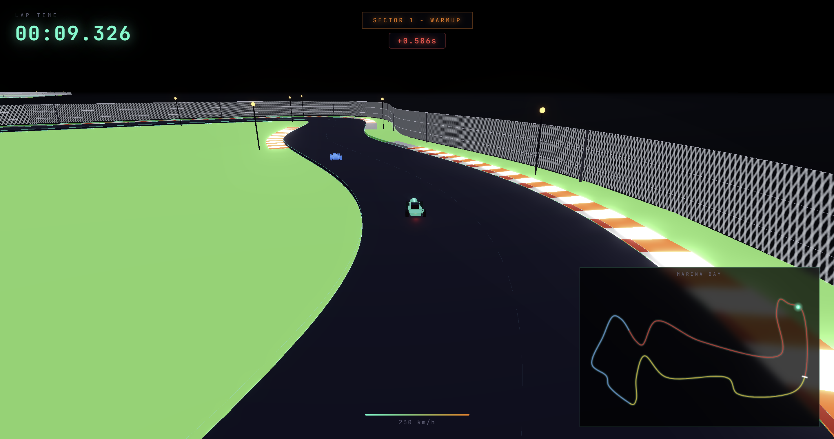Marina Bay Rush: A Portfolio You Could Race project cover